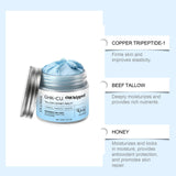 Copper Peptide Blue Balm with Manuka Honey for Dry