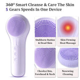 Electric Face Scrubber Cleanser Brush